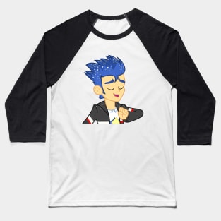 Glittered Flash Sentry 3 Baseball T-Shirt